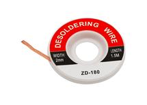 Licna pro odsávání cínové pájky šíře 2mm, délka 1,5m