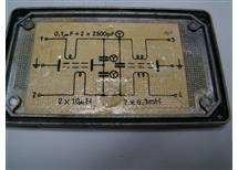 odruš.filtr WN85202 Tesla -kvalitní odrušov.prostředek v AL skříni-IP44 4A Retro