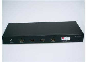 Rozbočovač HDMI Full HD 1080i  1x vstup 4x výstup SNÍŽENÍ CENY   profi Full HD 1080dpi