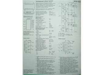 WSH433 trojnásobný spínač mosfet,-hybridní obvod