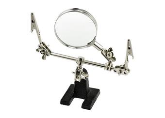 Třetí ruka s lupou 60mm, zvětšení 5x