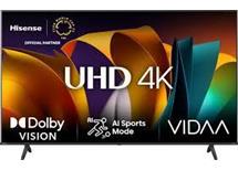 ..TV Hisense 43E6NT  4xultra HD 108cm 3840x2160  v ceně TV internet balíček 166 Tv progr v hodnotě 3588,-Kč