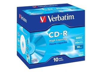 CD-R Verbatim 800MB High Capacity