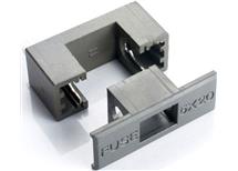 pojistk.držák 5x20mm do DPS s krytem