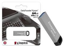 USB Flash disk 64GB, USB 3.2 Gen 1 (USB 3.0) Kingston DataTraveler Kyson, kov