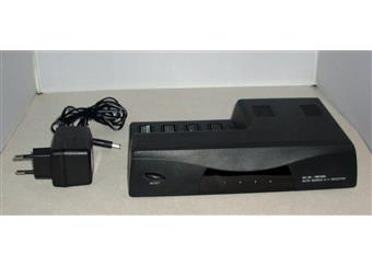 video automatický přepínač Scart 3xvstup, 1xvstup RCA, 1xvýstup SCART, 1xvýstup RCA /CINCH/