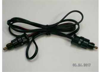 Napájecí kabel 2x autovidlice 12-24V 1,5m