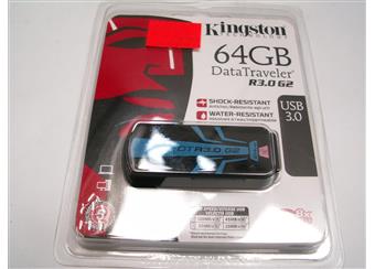 Flash USB 3,0 64GB Kingston Flash disk  R3.0 G2 s rozhraním USB 3.0 a kapac.64GB