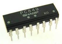 PC849 Optočlen, výstup: tranzistorový, izolační pevnost 5kV, THT PC849H