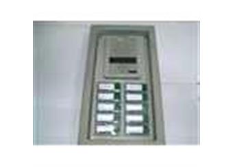 Zvonkový panel TPV-10 tlačítek, litinový rám (masiv), elektrický vrátný 4PF11105  snížená cena