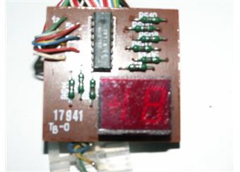 modul-deska zobratovače C343 TV OTF osazen MHB192+ display