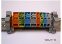 Wago svorky na DIN lištu specifik. typ, 1pol.,2pol, barvu, cena od 2,40/ks, celý sortiment wago viz. www.elektroodbyttp.cz