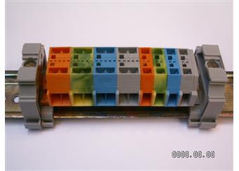 Wago svorky na DIN lištu specifik. typ, 1pol.,2pol, barvu, cena od 2,40/ks, celý sortiment wago viz. www.elektroodbyttp.cz