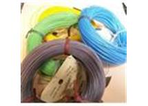 ..CVB 0,07mm2  /TAV 0,07/ CU drát, postříbřený izolace fluorplast cena za 1m  8,40 Kč s DPH, barvy do poznámky