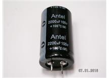 2200µF 100V 105° Antel radial